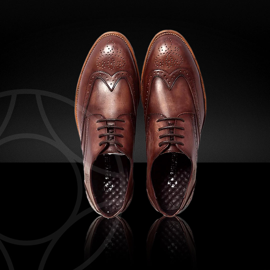 DESMOND Classic Derby Leather Shoes