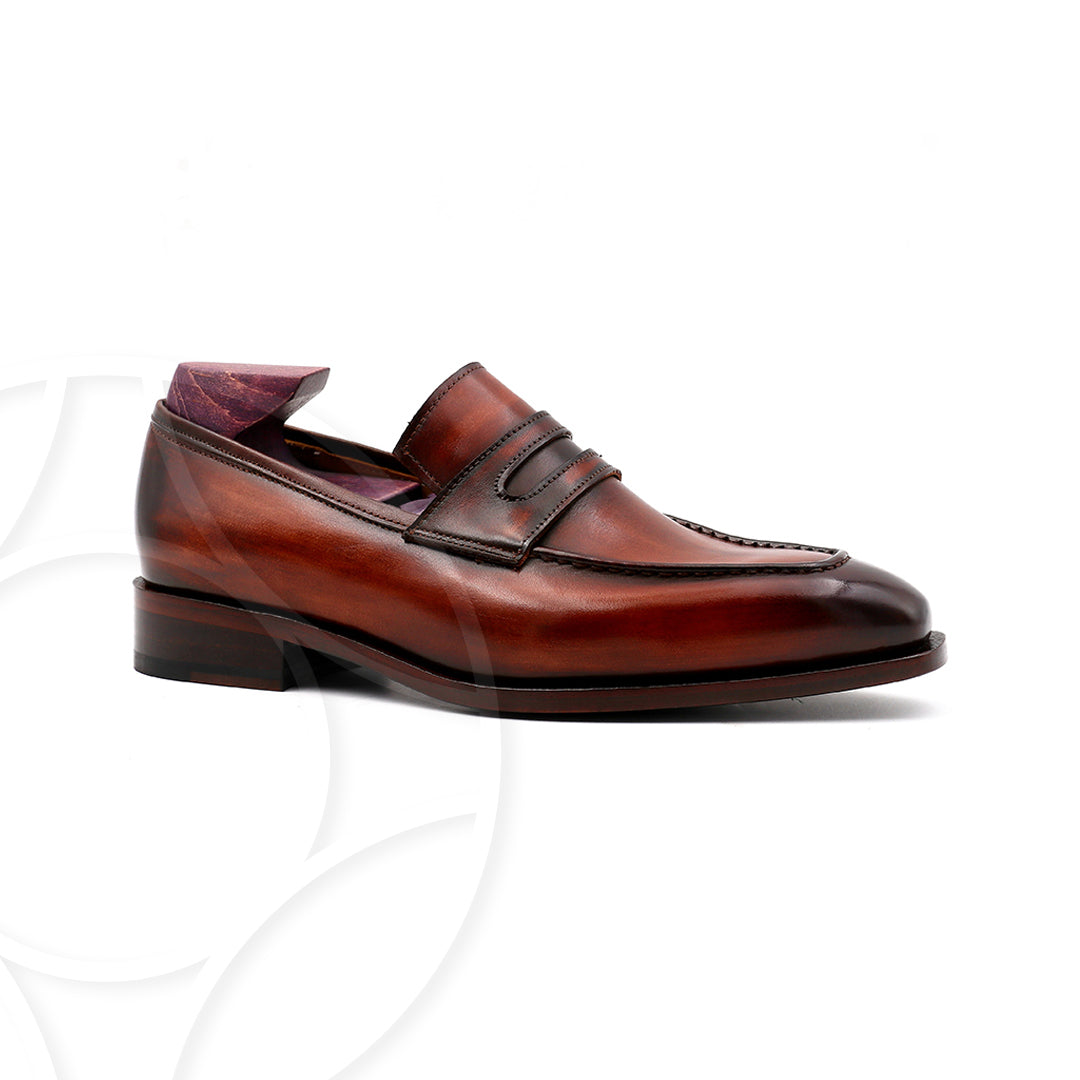 LARS Premium Loafer Crafted In Hand Patina Leather