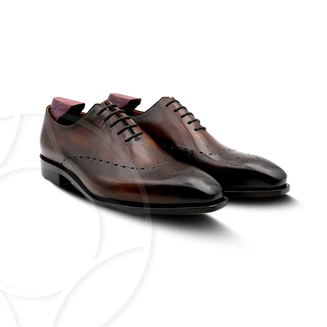 ODELL Premium Oxford Handcrafted in Patina Leather