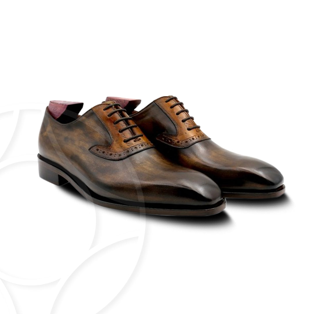 OTHEL Premium Oxford Handcrafted in Patina Leather